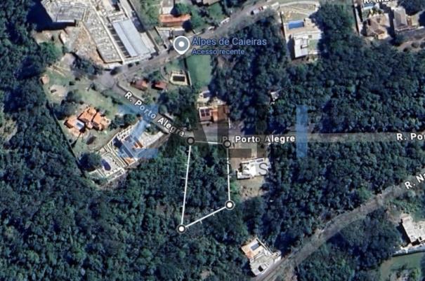TERRENO - A.T. 1.929M2 - CAIEIRAS/SP - COND. ALPES CAIEIRAS